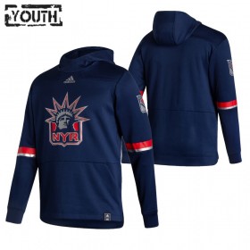 New York Rangers Blank 2020-21 Reverse Retro Hoodie Sawyer - Kinderen